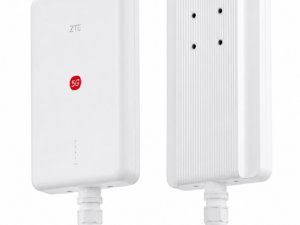 نمای جلو و پشت مودم فضای باز 5G زد تی ای ZTE MC889 Ultra